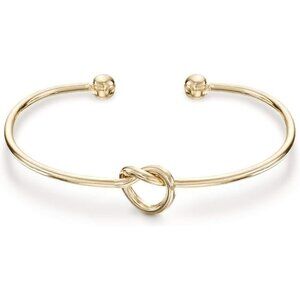 Dainty Gold Infinity Bracelet 14K Gold Plated Forever Love Knot Bracelet Women